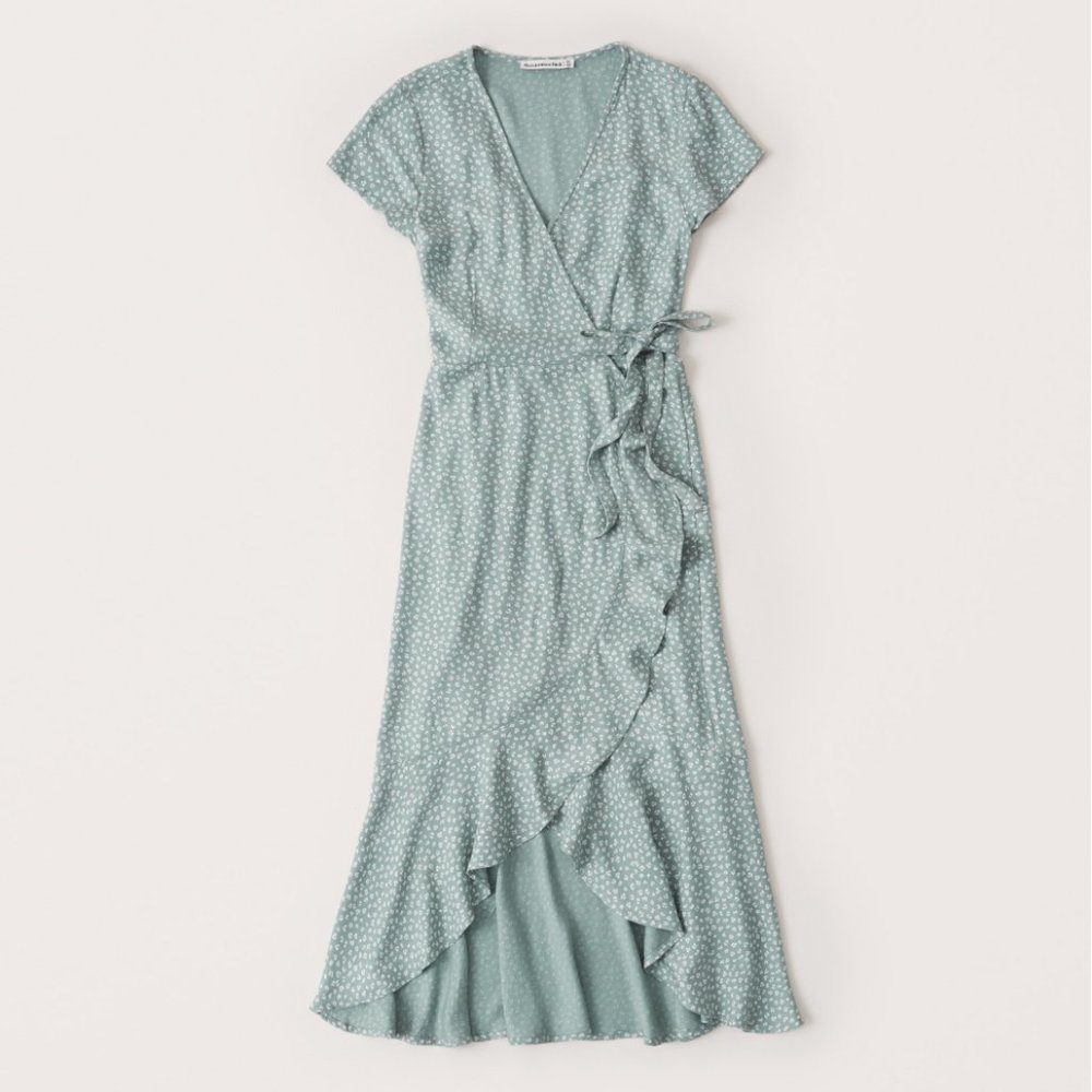 Abercombie Wrap Midi Dress